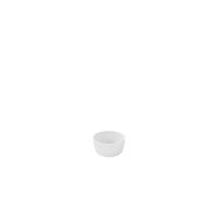 bol blanco con bordes gruesos ceramica - lote de 6