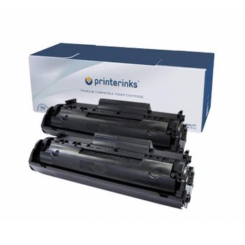 Compatible Multipack HP LaserJet 3015 Printer Toner Cartridges (2 Pack) -Q2612X