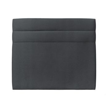 Cabecero De Cama 2 Líneas Milano  Anthacite  120 X 133 Cm