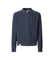 pepe jeans para hombre pm7000063 jersey fabian zip marino l casual algodon