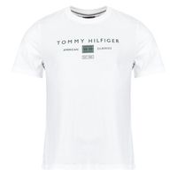 tommy hilfiger camiseta brand love mono stack tee para hombre