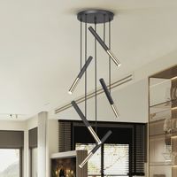 lampara de techo led edna 5x5w