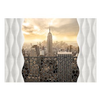 Papel Pintado 3d - Light Of New York (300x210 Cm)