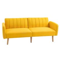 homcom sofa cama 3 plazas en tela con respaldo ajustable en 3 posiciones y reposabrazos desmontables gris   aosom espana