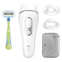 depiladora luz pulsada ipl braun silk expert pro 3 skin-protection lite