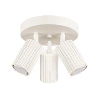 lampara de techo beige aluminio alt 20 cm