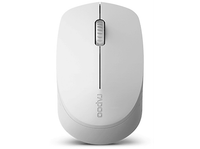 raton inalambrico - rapoo m100 silent raton rf inalambrica  bluetooth 1300 dpi ambidextro gris