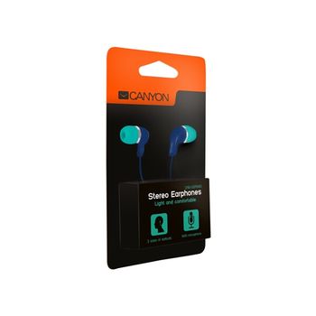 Earphones with Microphone Turqoise