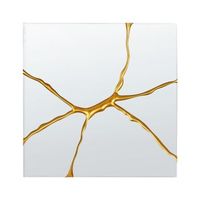 espejo de pared de estilo moderno en color dorado 80 x 80 cm coole