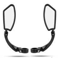 bengguo 1 pieza espejo de reflexion mtb rotatable 360 hd retrovisor para diametro de manillar de 20-24mm accesorios par