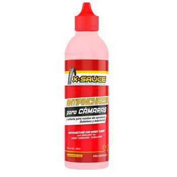X-SAUCE | Sellante Antipinchazos Tubeless Universal 200ml - Nueva fórmula botella de líquido sellante para tubeless sin amoniaco y ph casi neutro