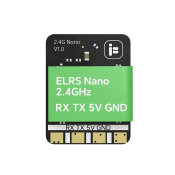 iFlight ExpressLRS ELRS 2.4GHz/868/915MHz Receptor de código abierto Nano RX con antena T para Drone de carreras FPV