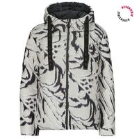 guess abrigo de plumas emelie reversible puffer para mujer