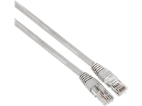 cable de red - hama 00200910 3 m 1 gbits uutp cat 5e enchufe rj45 gris