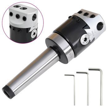 F1-12 Cabeza Perforadora 50 Mm Vástago Perforador Mt3-m12 Torno Fresado Vidaxl