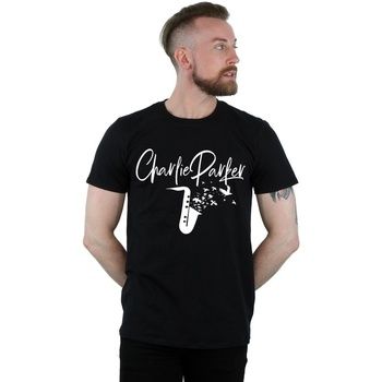 Charlie Parker Camiseta Bird Sounds para hombre