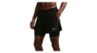 pantalones cortos 2 en 1 nike stride 5in negro hombre