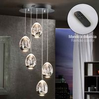 lampara de techo dimable led rocio 25w
