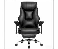 silla de oficina con respaldo alto - ergonomica y comoda para ordenador - negro