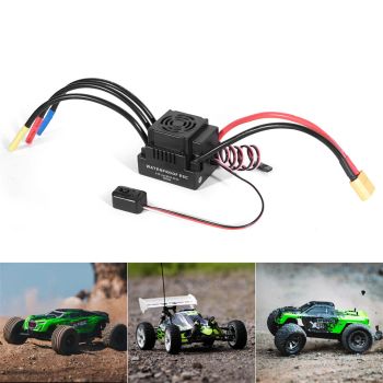 HGV2 HG-80AV2 HG-120AV2 Sensorless brushless ESC controlador de velocidad electrónico impermeable 2-4S para coches RC de