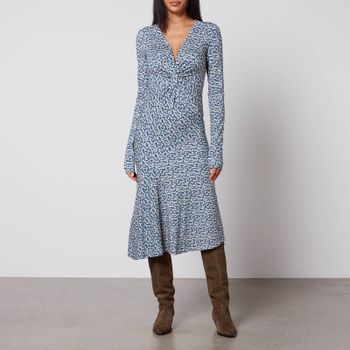 Isabel Marant Étoile Lania Stretch-Jersey Midi Dress - FR 38/UK 10