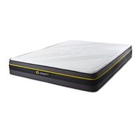colchon active 130x210cm grosor 24cm espuma viscoelastica  firme 5 zonas de confort