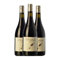 cambrico vino tinto 575 uvas vino 75 cl 135 vol pack de 3 unidades
