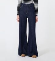 weekend max mara para mujer 2625186022650 jeans sport azul oscuro 38 casual algodon denim