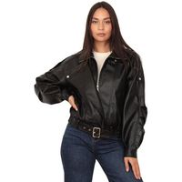 la modeuse cazadora de cuero 76499p181243 para mujer