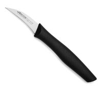 cuchillo mondador de acero inoxidable 60 mm mango polipropileno negro