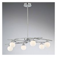 lampara de techo lotto 6 luces