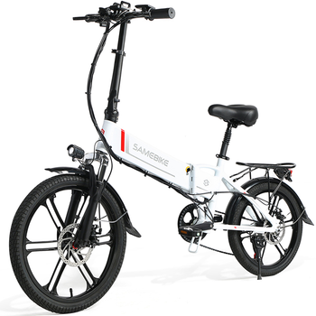 Samebike 20lvxd30-ii Bicicleta De Trekking Eléctrica Plegable De 250 W, 20