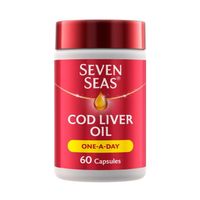 seven seas cod liver oil one-a-day capsules 60s
