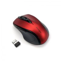 kensington pro fit raton optico inalambrico mediano 1600dpi rojo