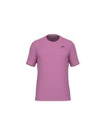 camiseta de tenis head play tech uni hombre lila