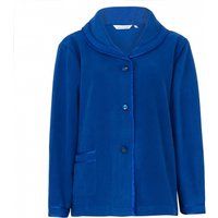 cosy fleece buttoned bedjacket