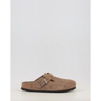 birkenstock sandalias boston sfb leve dark tea tonal fb para mujer