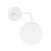 aplique de pared cumo blanco 1 luz