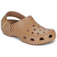 crocs zuecos classic metallic buckle clog para mujer