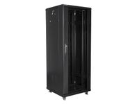 rack de 32u lanberg ff01-6632-12b 600x600mm negro con ventiladores y capacidad 800kg