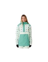 chaqueta de montana rip curl rider anorak verde mujer