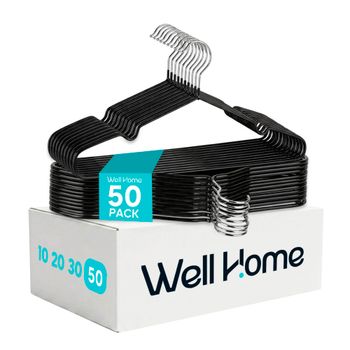 Set de 50 perchas metálicas