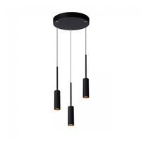 lampara de techo led tubule 3x7w