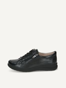 CAPRICE Low shoes, black, made of Leather, Size 38