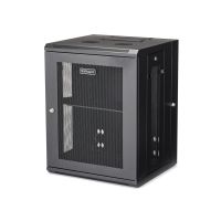armario rack de pared startechcom 15u 4 columnas con estante 1u