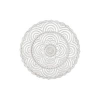 decoracion pared mdf 90x4x90 mandala decape blanco
