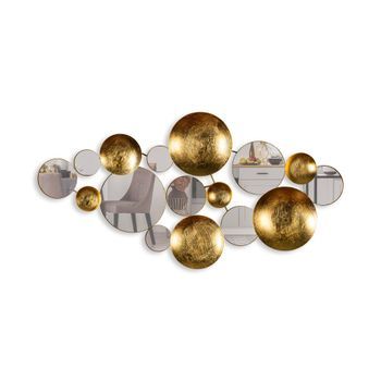 Decoración Pared De Metal Infinity-1 Multicolor 116x60x4 Cm