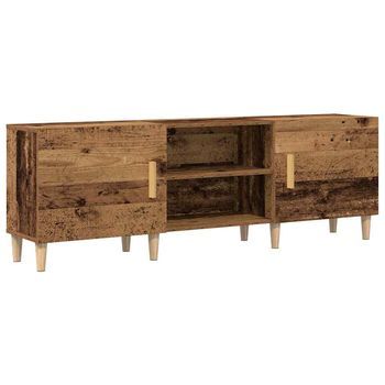 Mueble De Tv Madera Vieja 150 X 30 X 50 Cm Madera Contrachapada