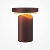 lampara de mesa recargable led topo 5w