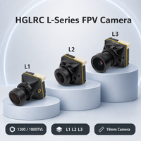 camara fpv hglrc serie l l1 l2 l3 1200tvl 1800tvl 5-24v 5-40v pal ntsc osd para accesorios de drones y quadcopters de carreras rc